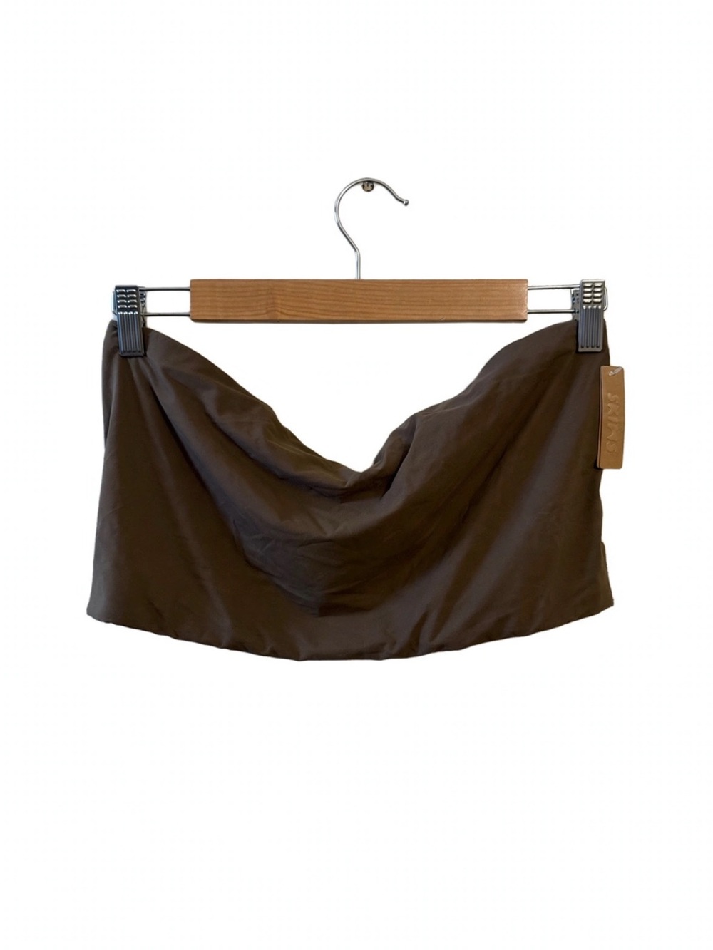 SKIMS Brown Strapless Bandeau Top- Size 4X